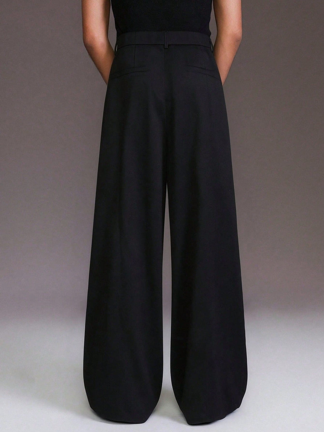 Pantalon SHEIN, negru