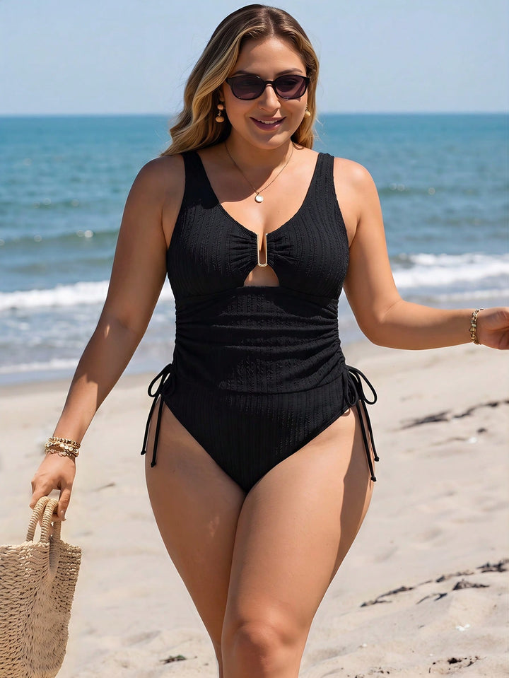 Costum de baie SHEIN, negru