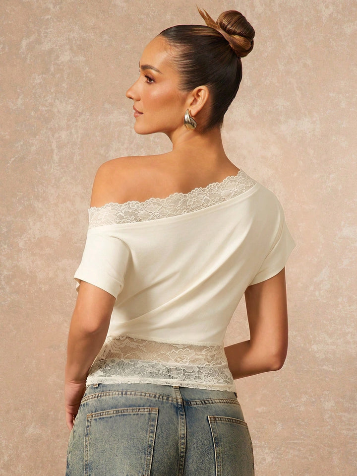 Top SHEIN, bej