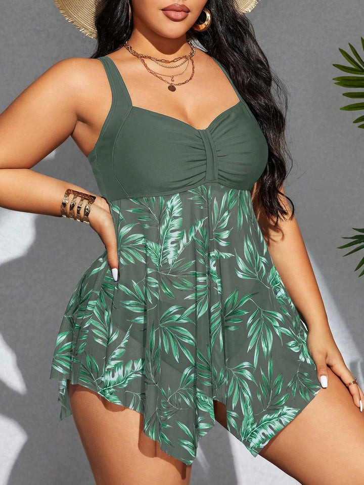 Costum de baie SHEIN, mix culori