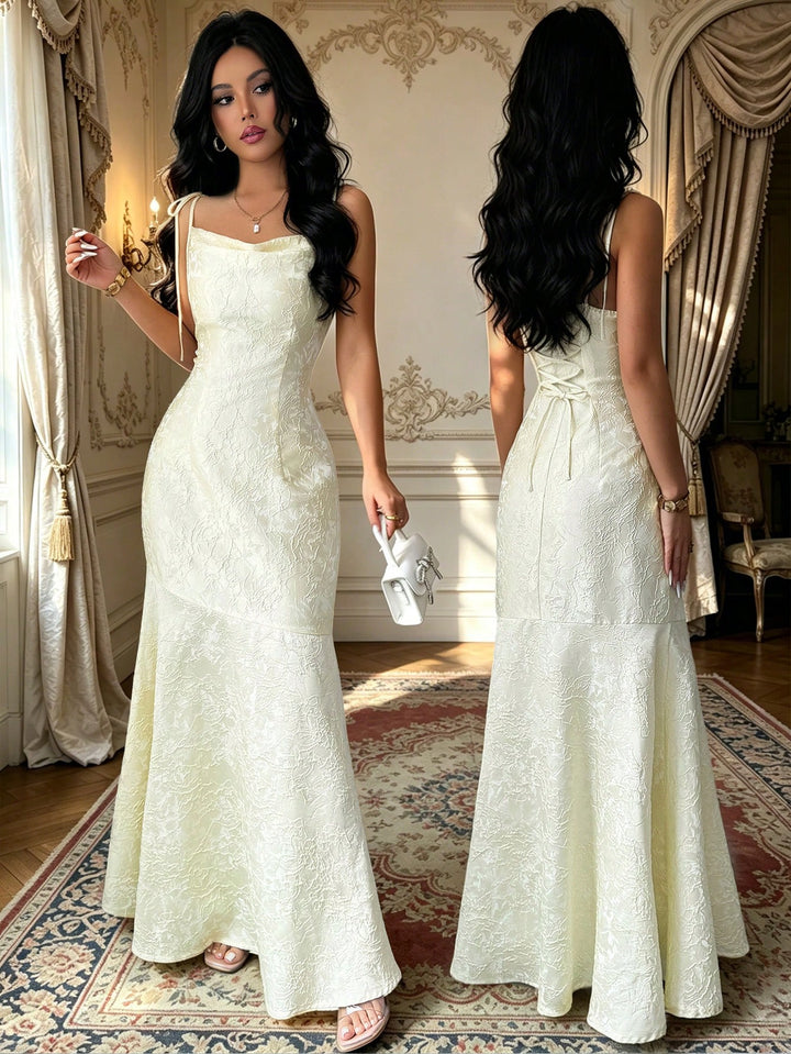 Rochie maxi SHEIN, galben