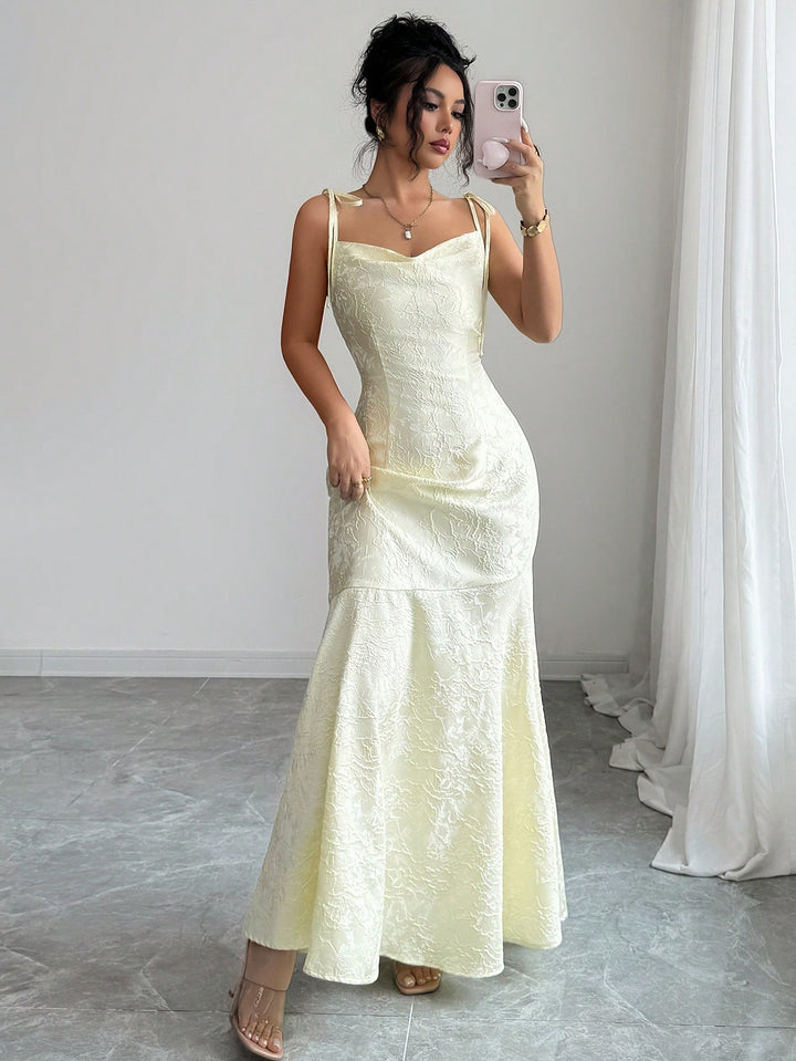 Rochie maxi SHEIN, galben