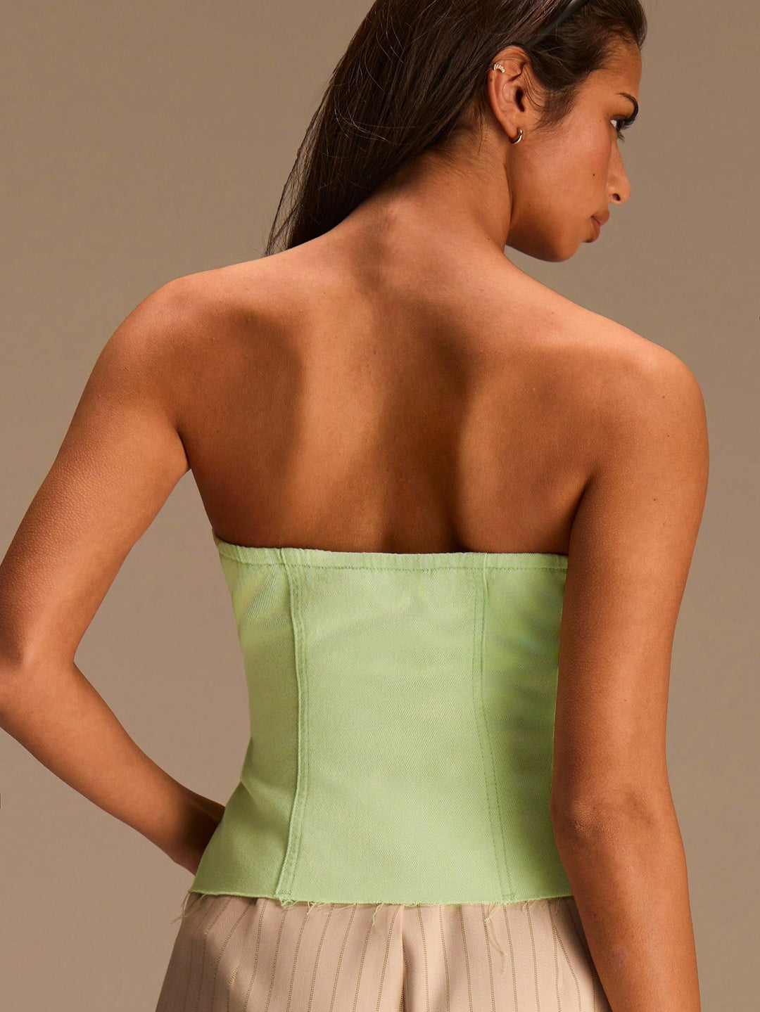 Top SHEIN, verde