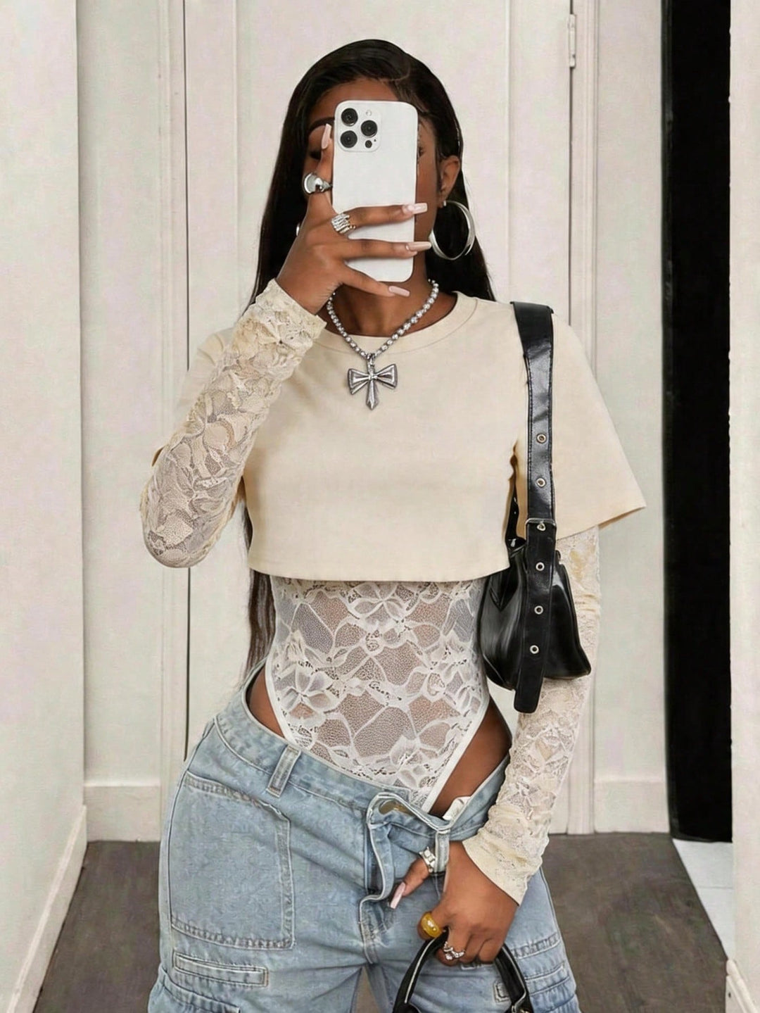 Body SHEIN, bej