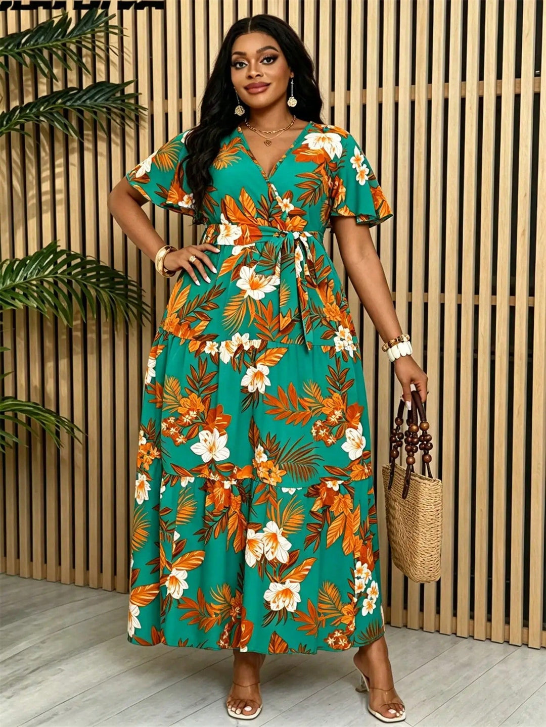 Rochie SHEIN, verde