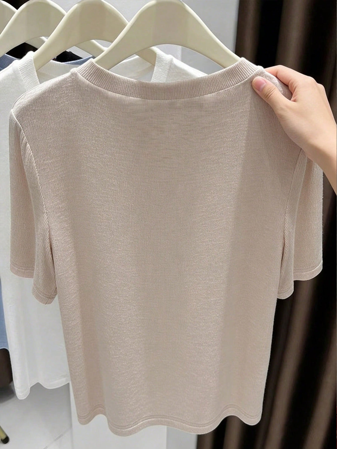 Top SHEIN, portocaliu