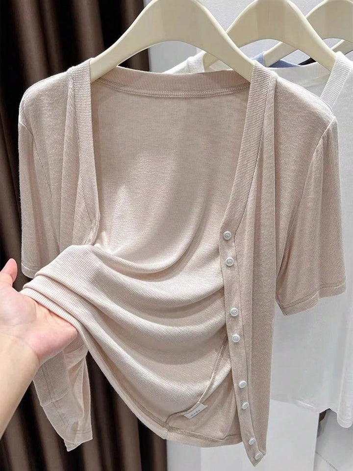 Top SHEIN, portocaliu