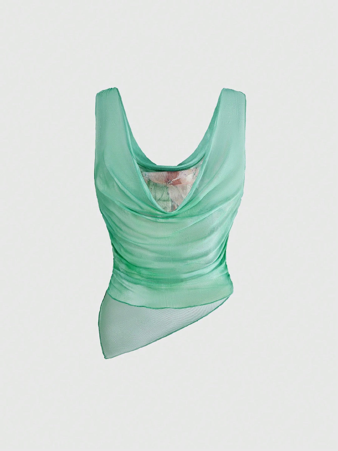 Top SHEIN, verde