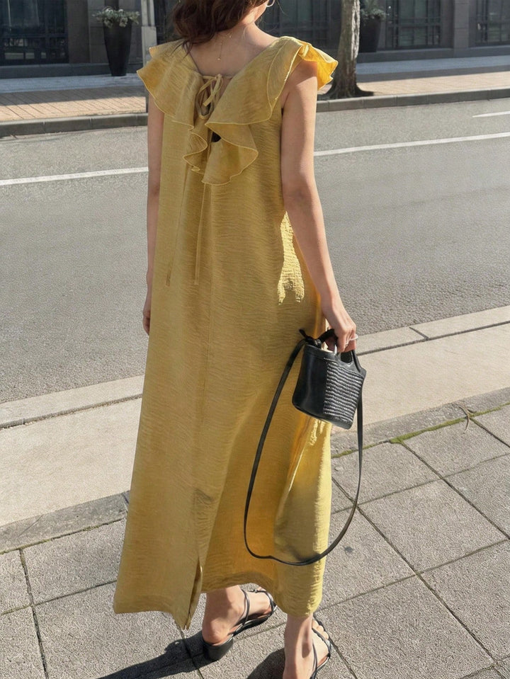 Rochie maxi SHEIN, galben