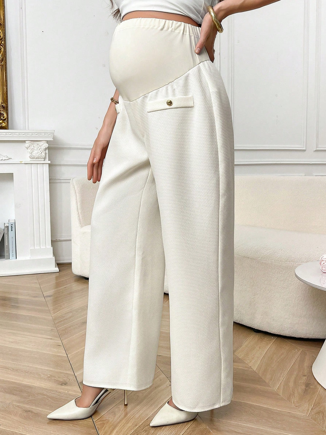 Pantaloni SHEIN, bej