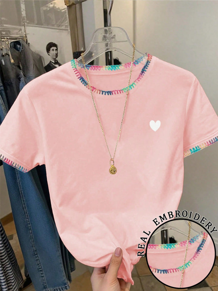 Tricou SHEIN, roz