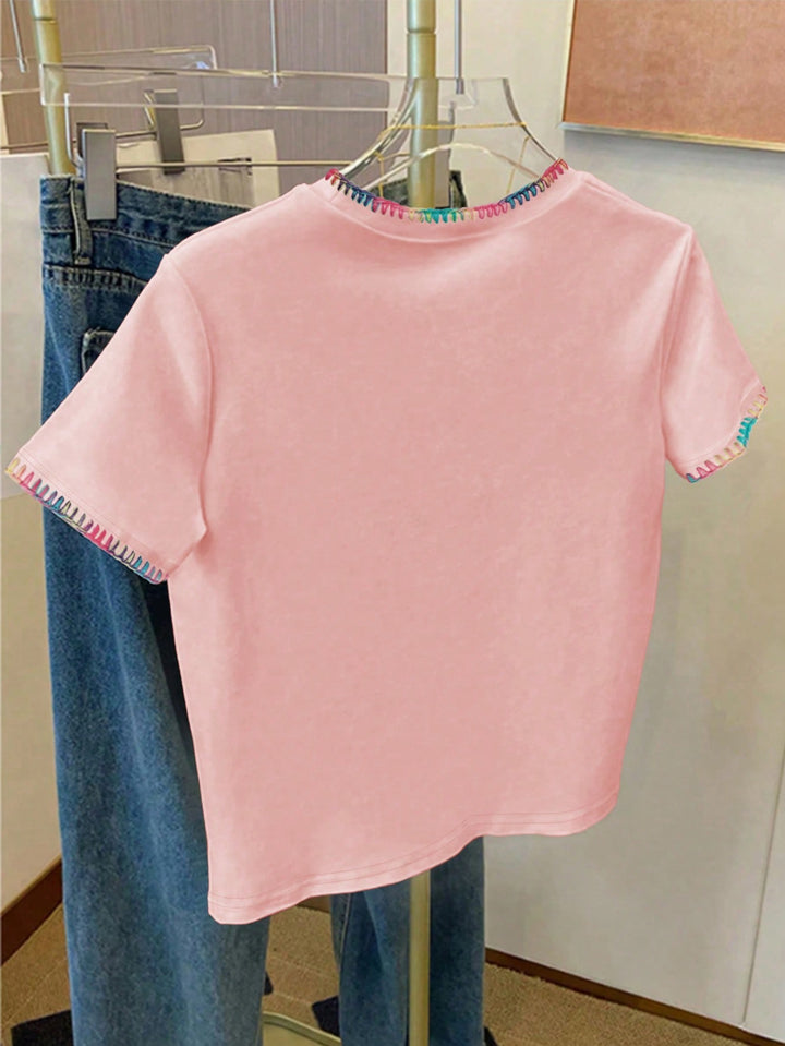 Tricou SHEIN, roz