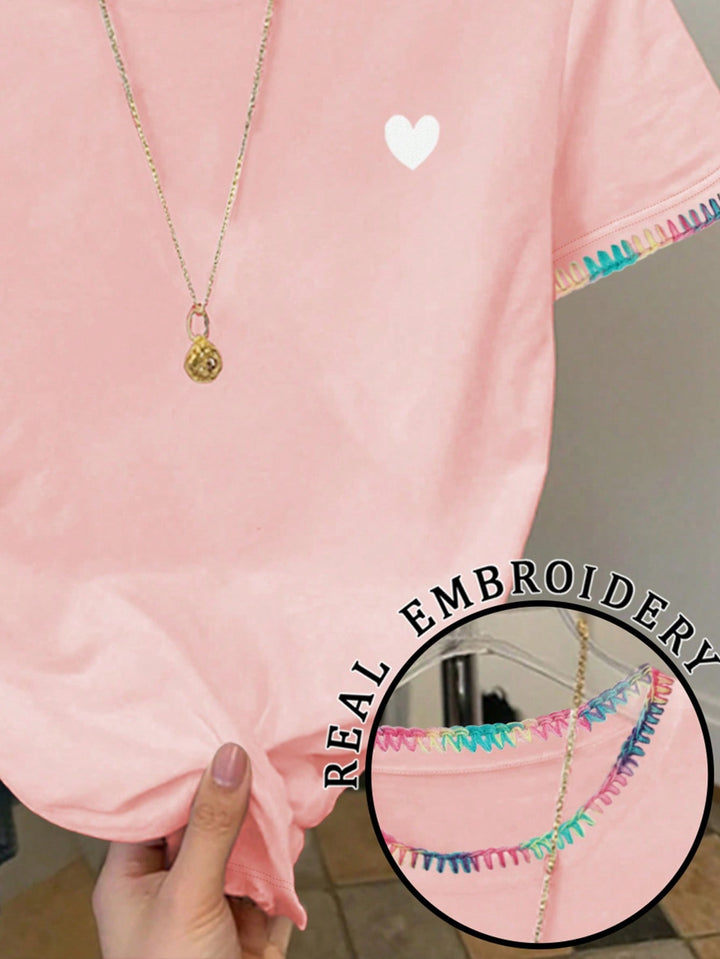 Tricou SHEIN, roz