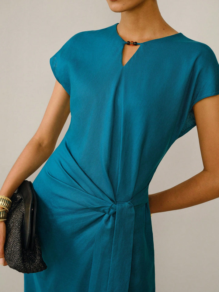 Rochie maxi SHEIN, verde