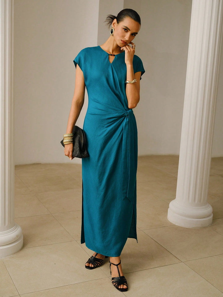 Rochie maxi SHEIN, verde