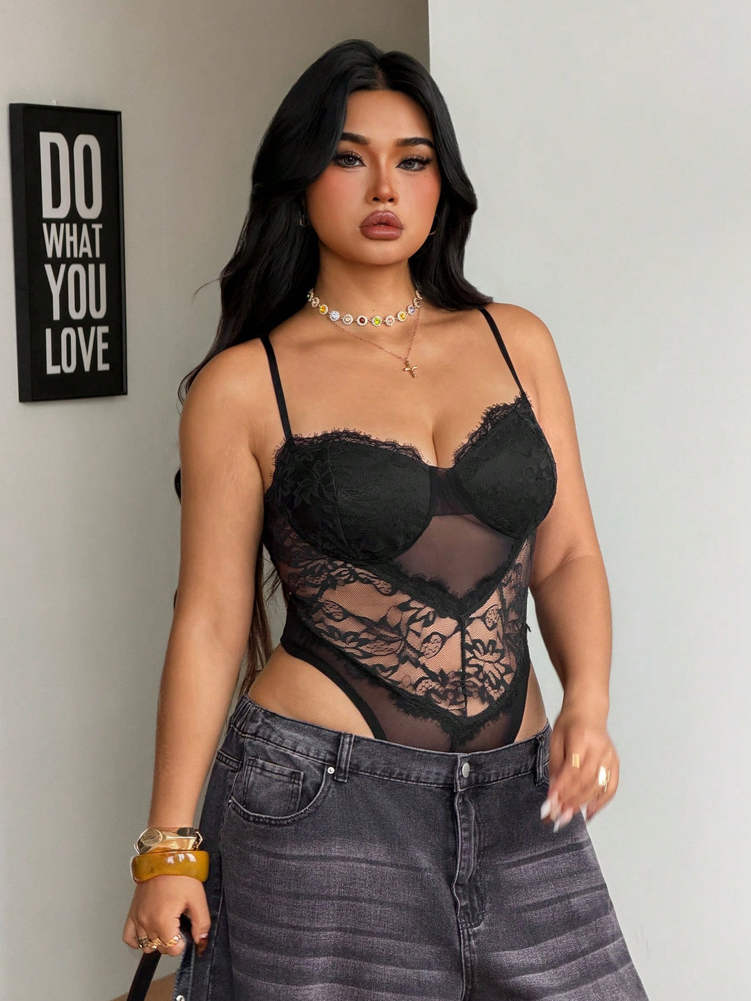 Body SHEIN, negru