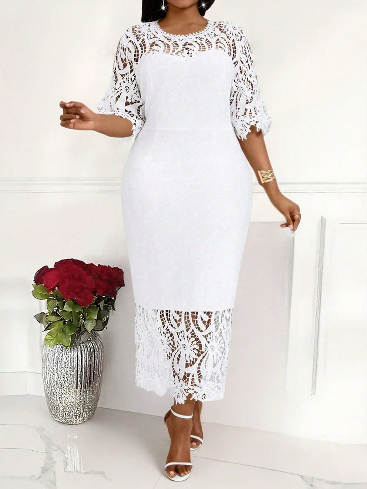 Rochie SHEIN, alb