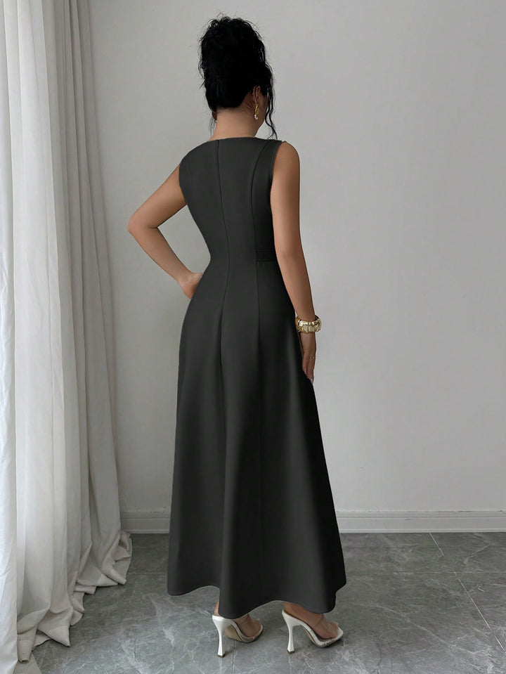 Rochie maxi SHEIN, negru