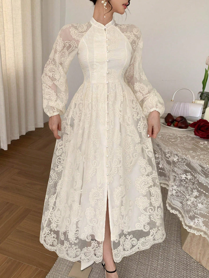 Rochie maxi SHEIN, portocaliu
