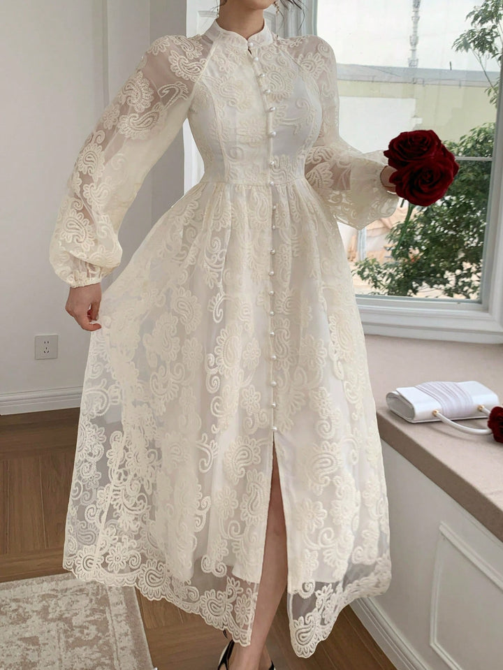 Rochie maxi SHEIN, portocaliu
