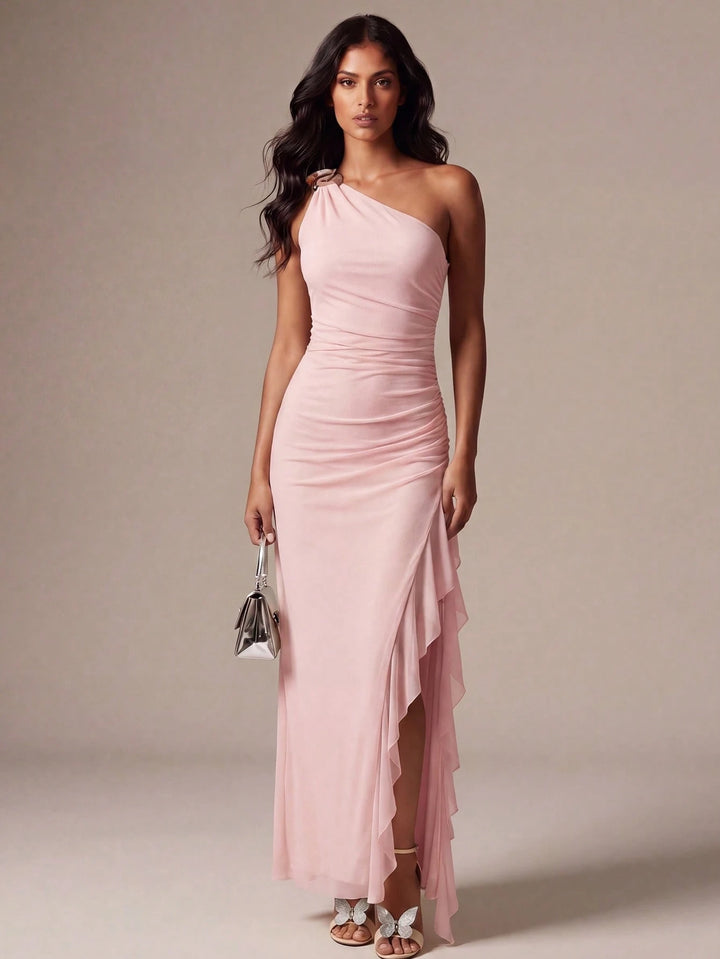 Rochie maxi SHEIN, roz