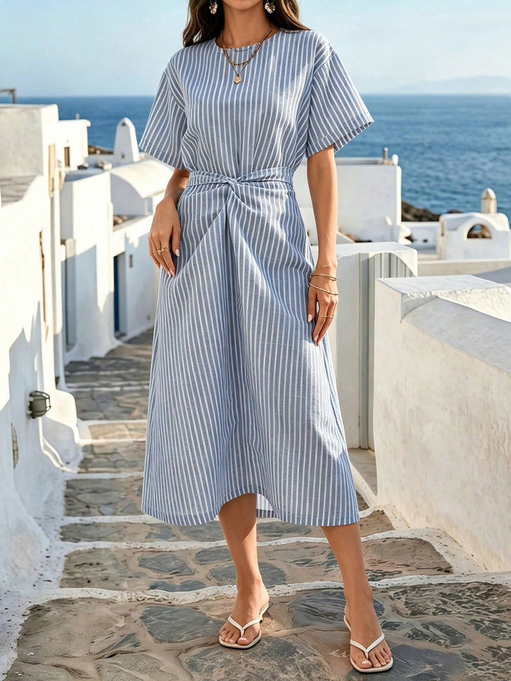 Rochie maxi SHEIN, albastru
