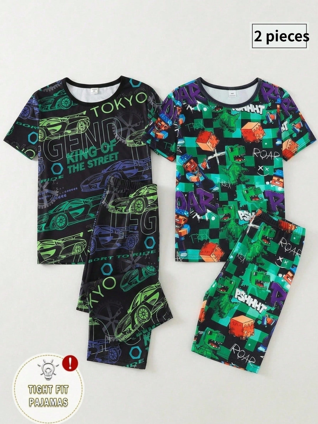 Pijama SHEIN, negru