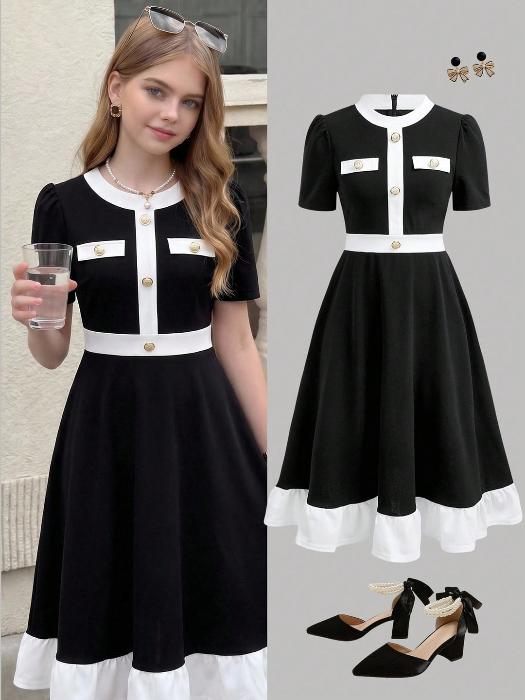 Rochie SHEIN, negru