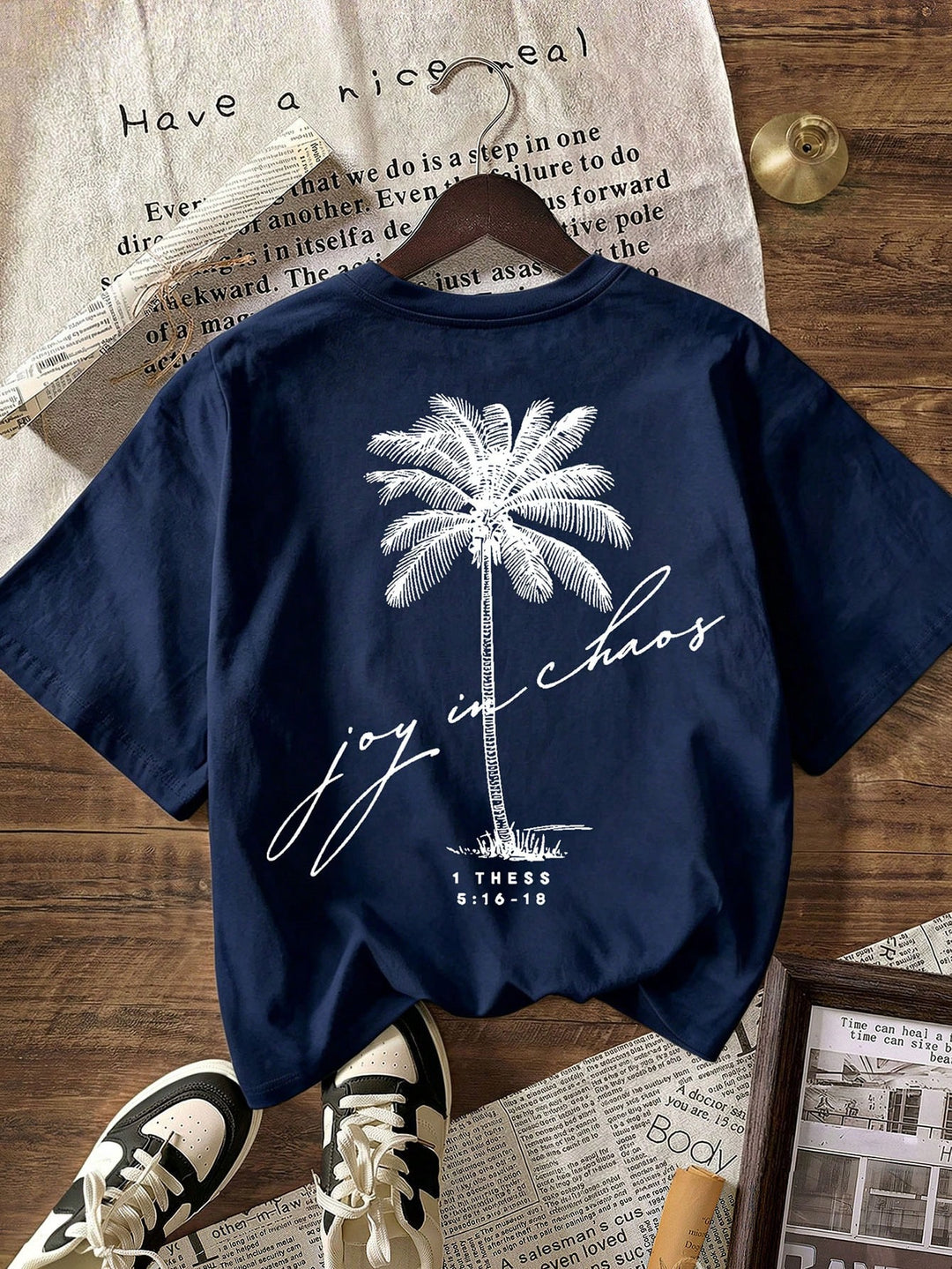 Tricou SHEIN, albastru
