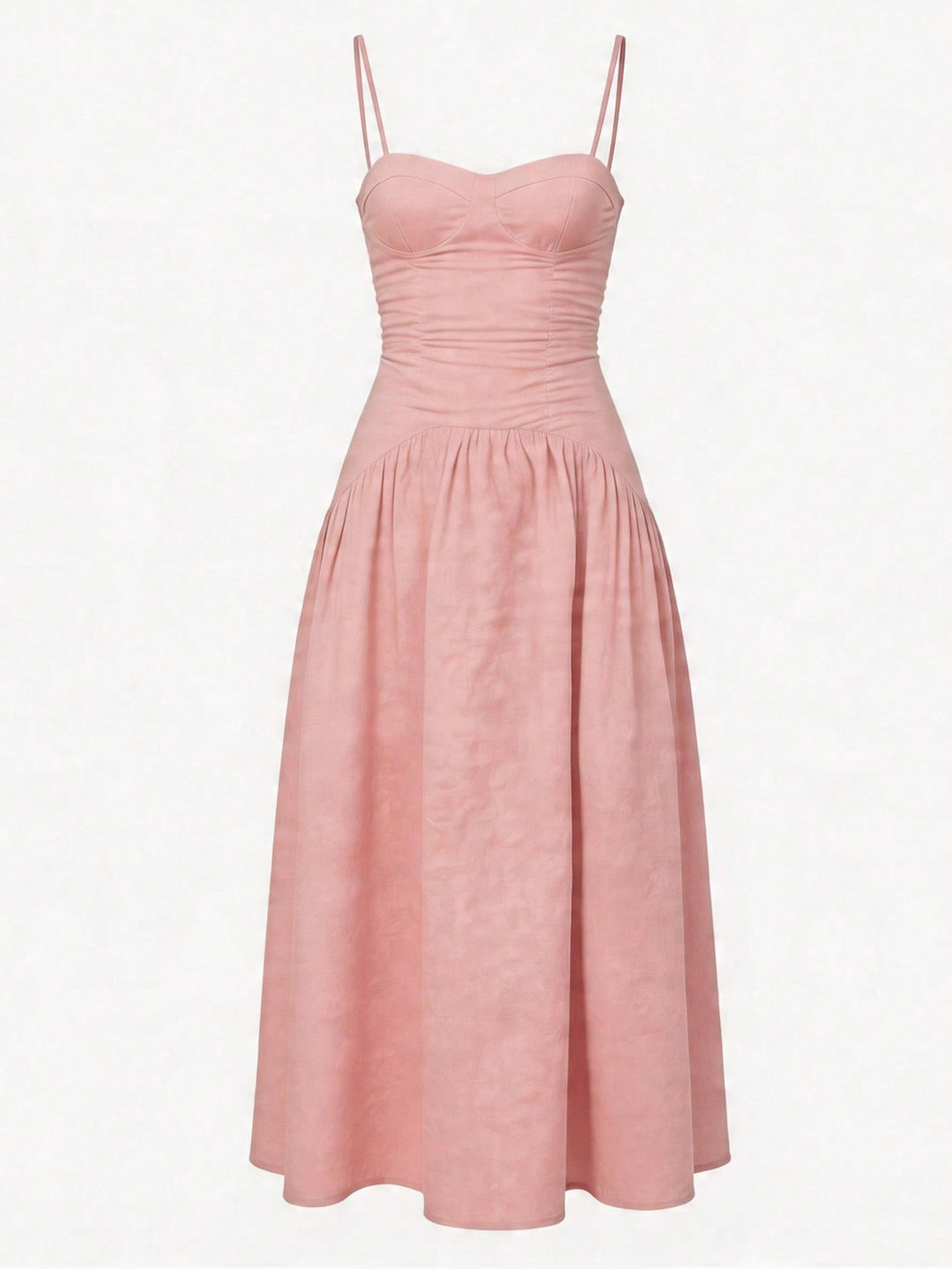 SHEIN maxi ruha, rózsaszín