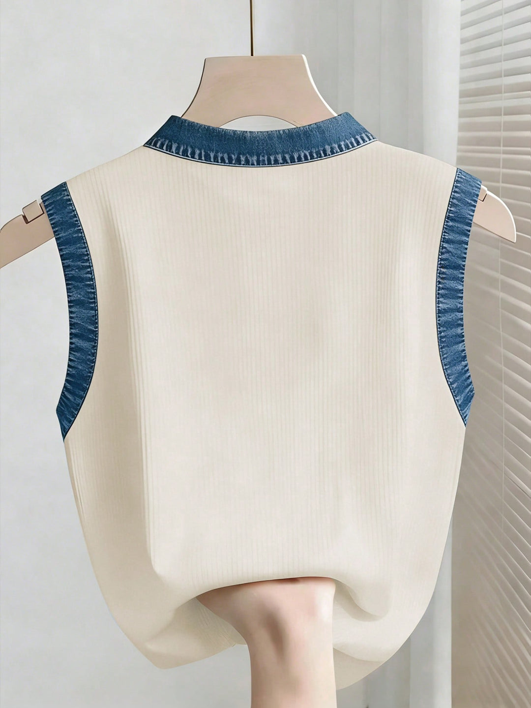 Top SHEIN, crem