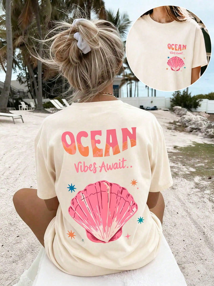 Tricou SHEIN, portocaliu