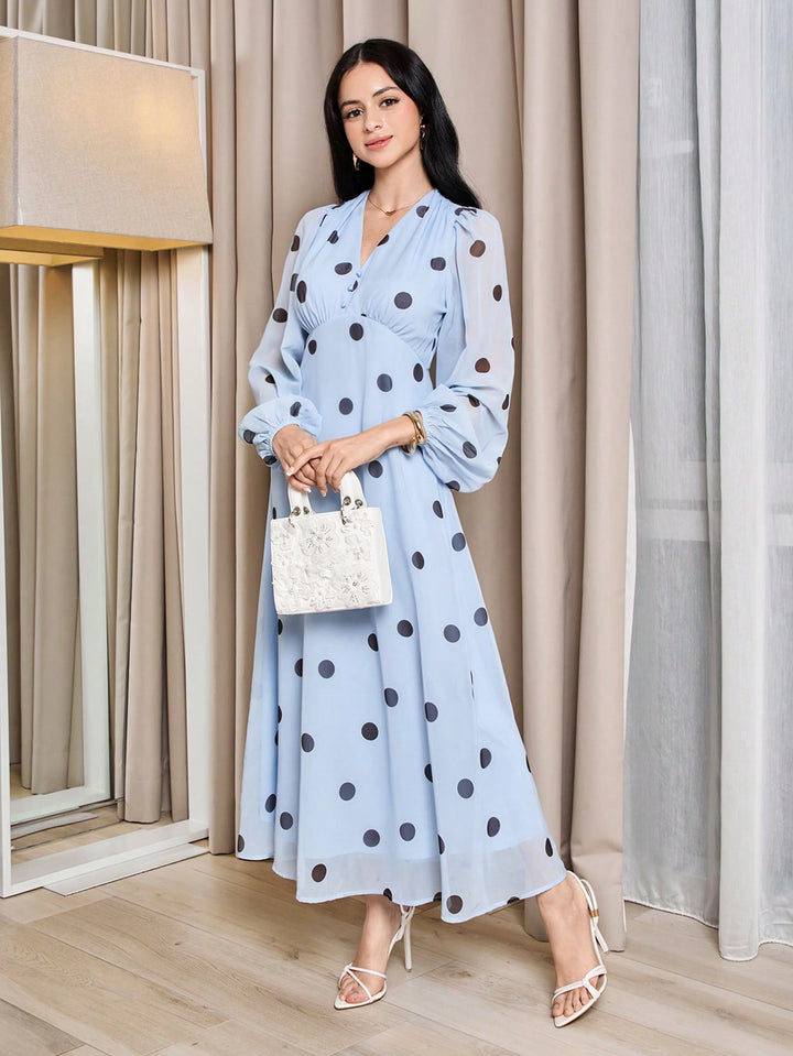 Rochie maxi SHEIN, mix culori