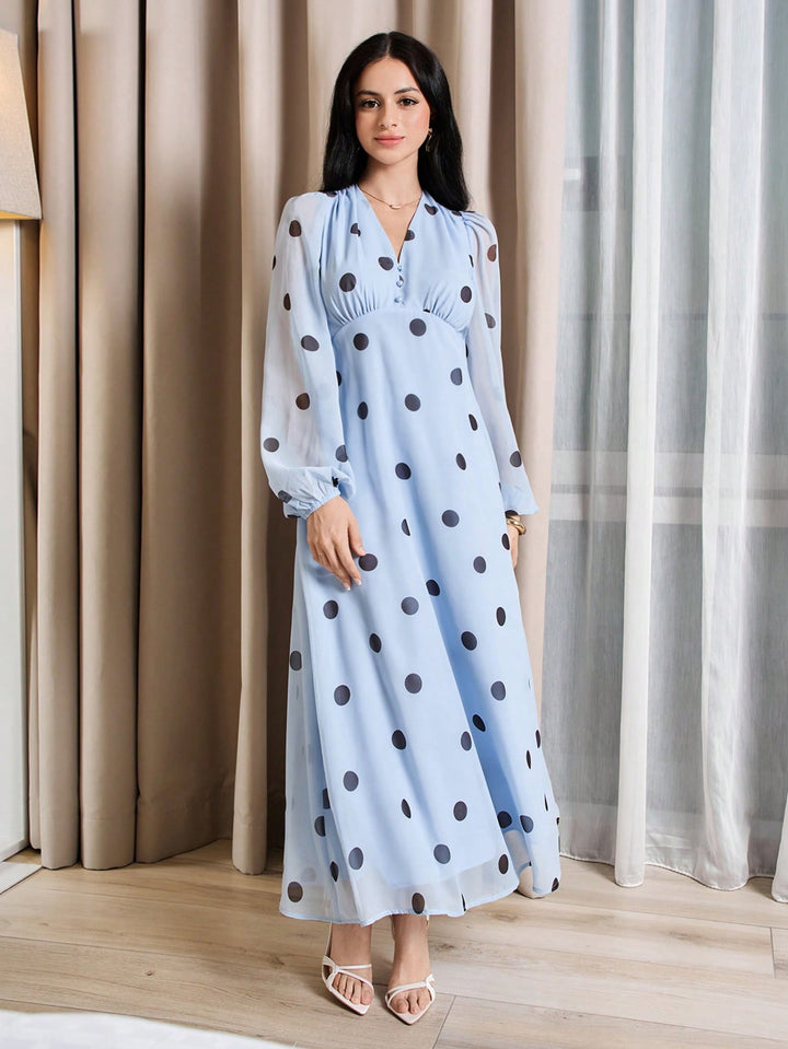 Rochie maxi SHEIN, mix culori