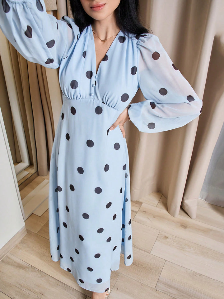 Rochie maxi SHEIN, mix culori