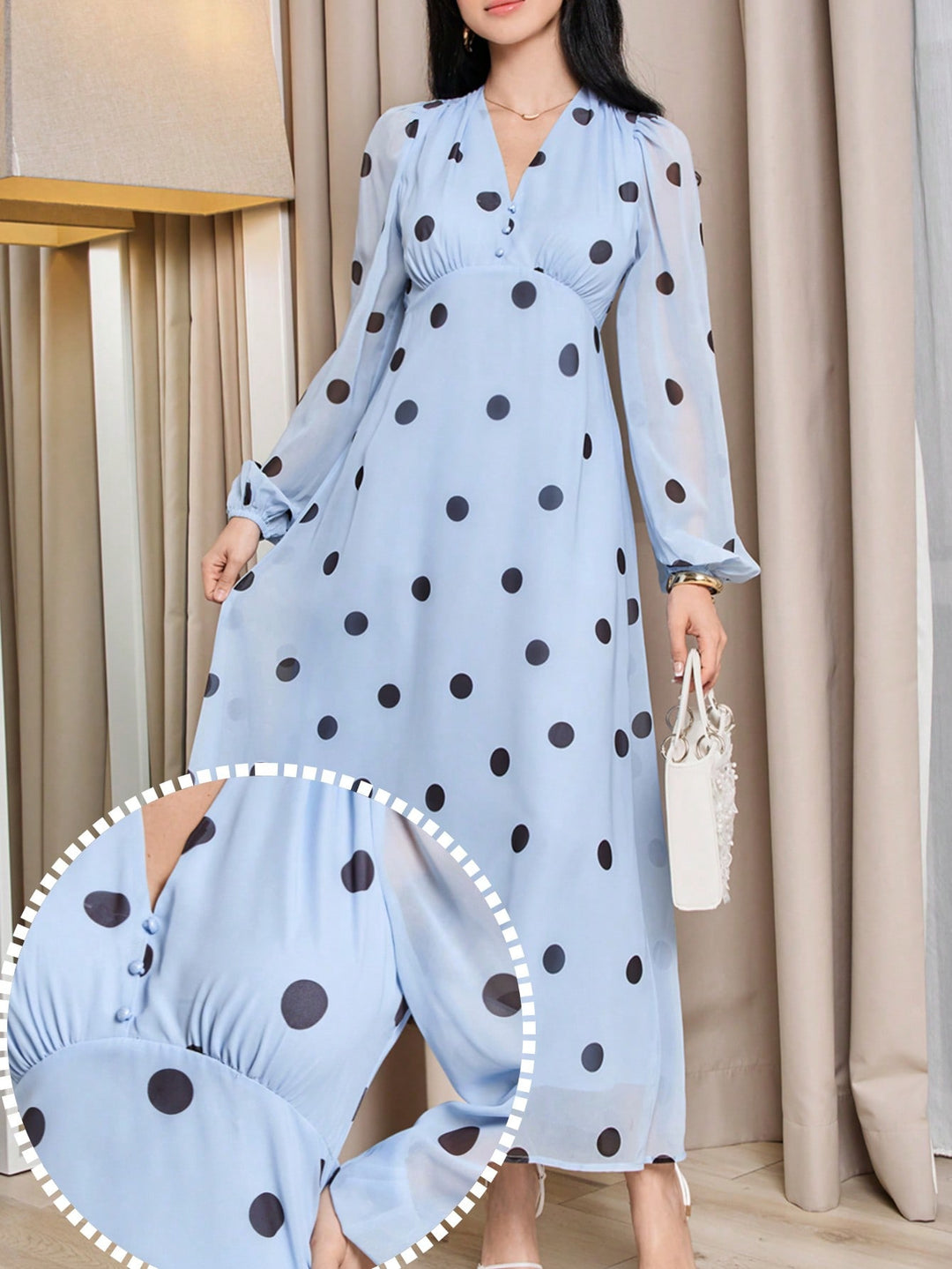 Rochie maxi SHEIN, mix culori