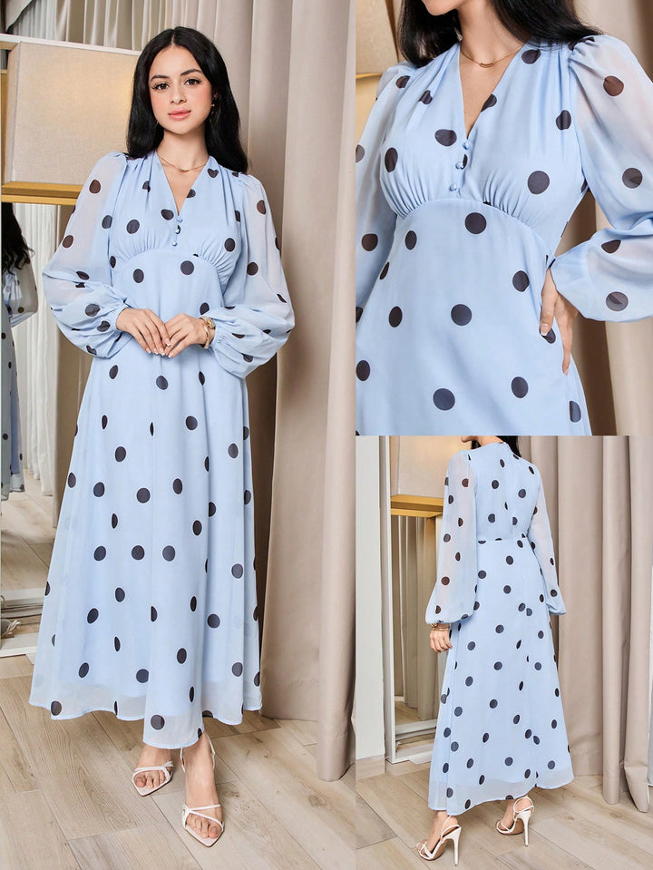 Rochie maxi SHEIN, mix culori