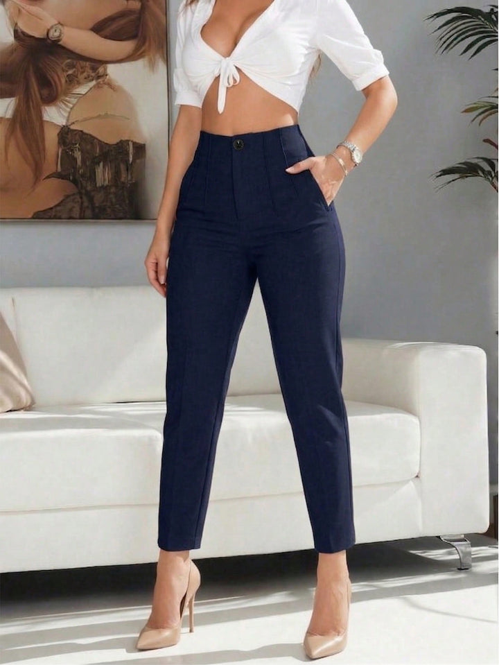 Pantaloni SHEIN, albastru