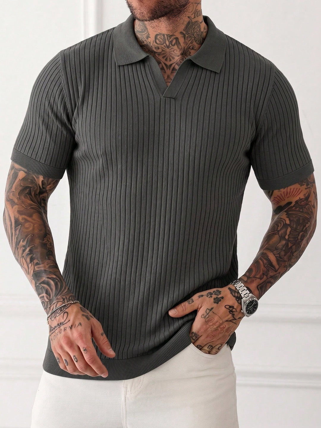 Tricou SHEIN, gri