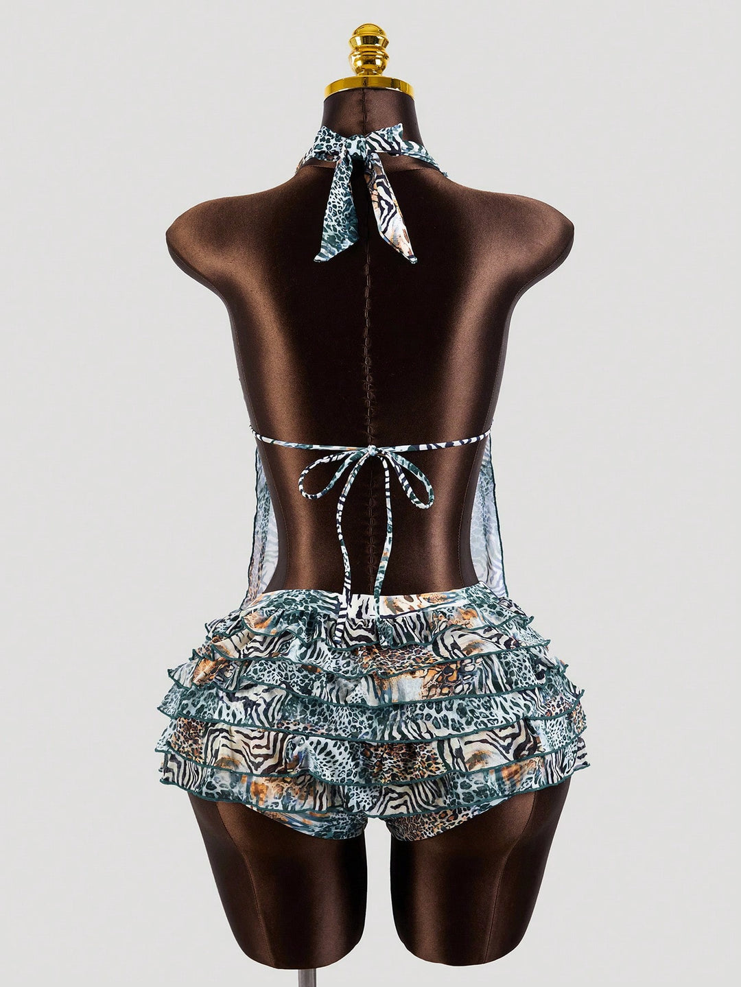 Costum de baie SHEIN, mix culori