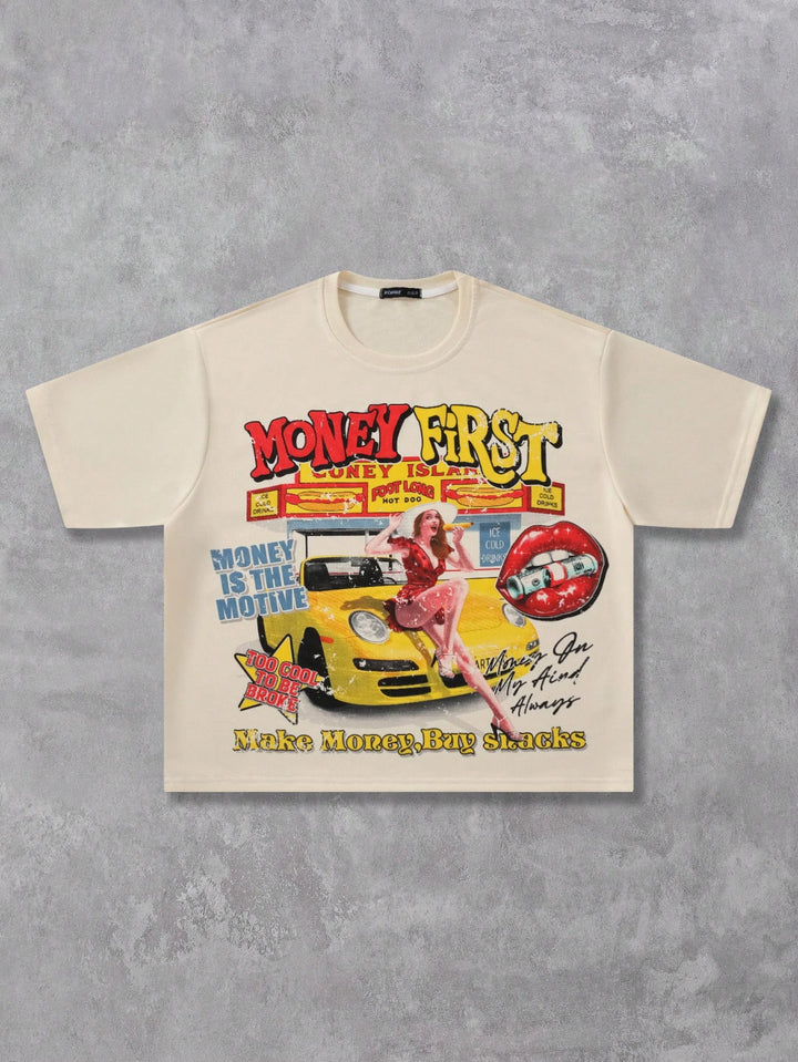 Tricou SHEIN, portocaliu