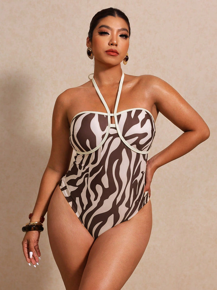 Costum de baie SHEIN, mix culori