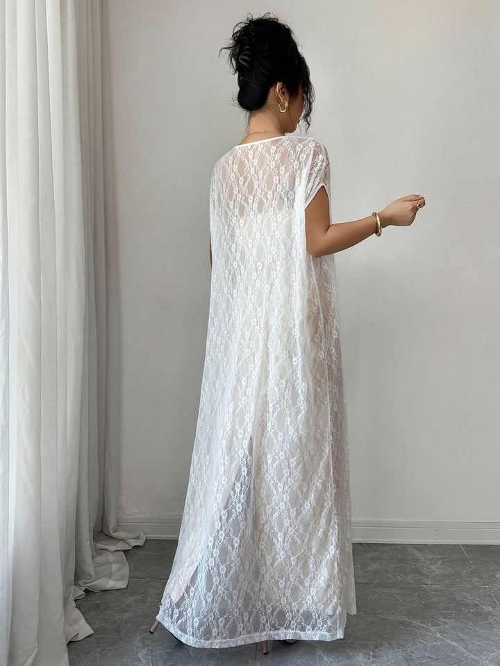 Rochie maxi SHEIN, portocaliu
