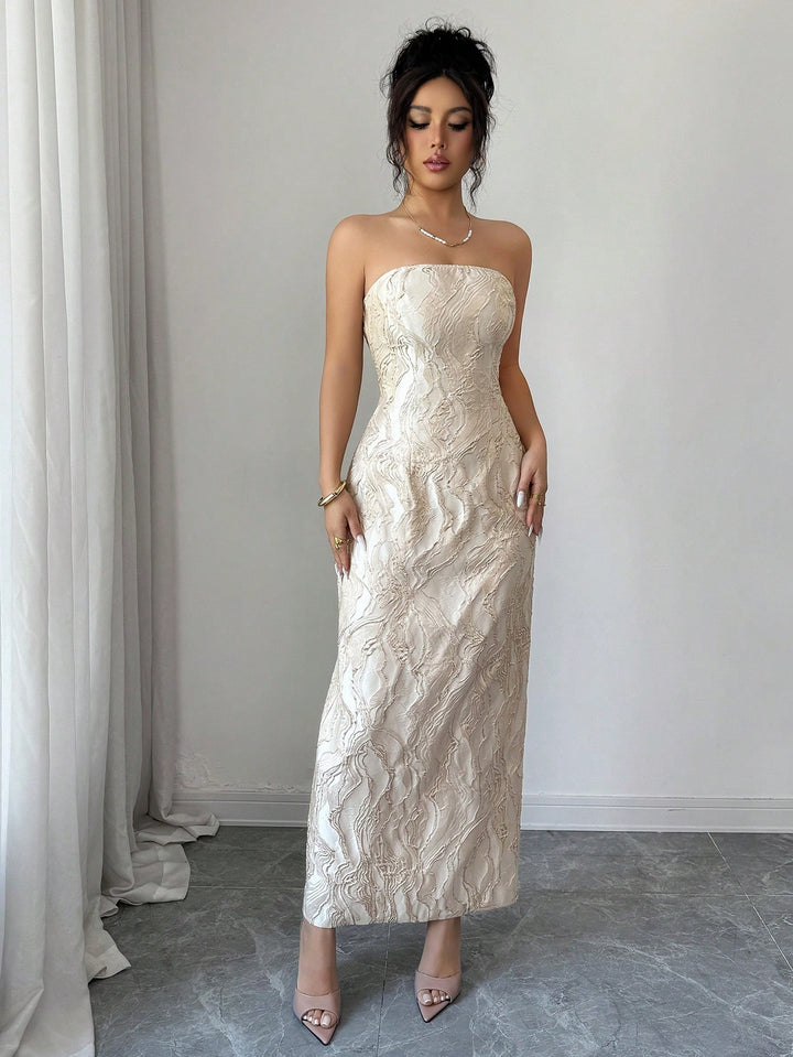 Rochie maxi SHEIN, portocaliu