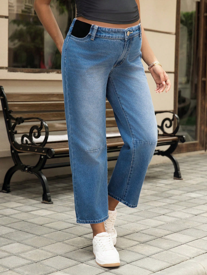 Jeans SHEIN, albastru