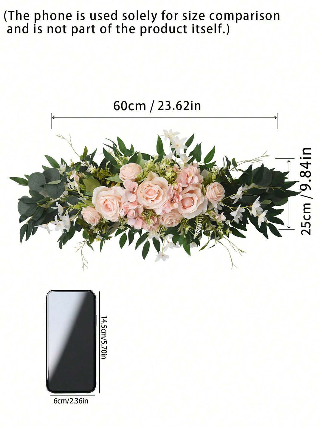 Floari artificiale SHEIN, roz
