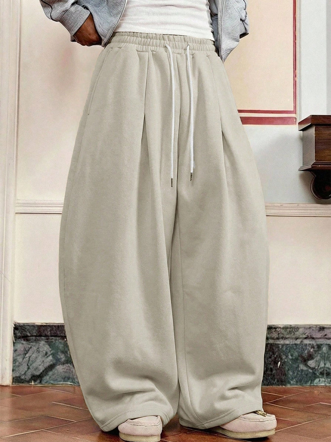 Pantaloni SHEIN, portocaliu