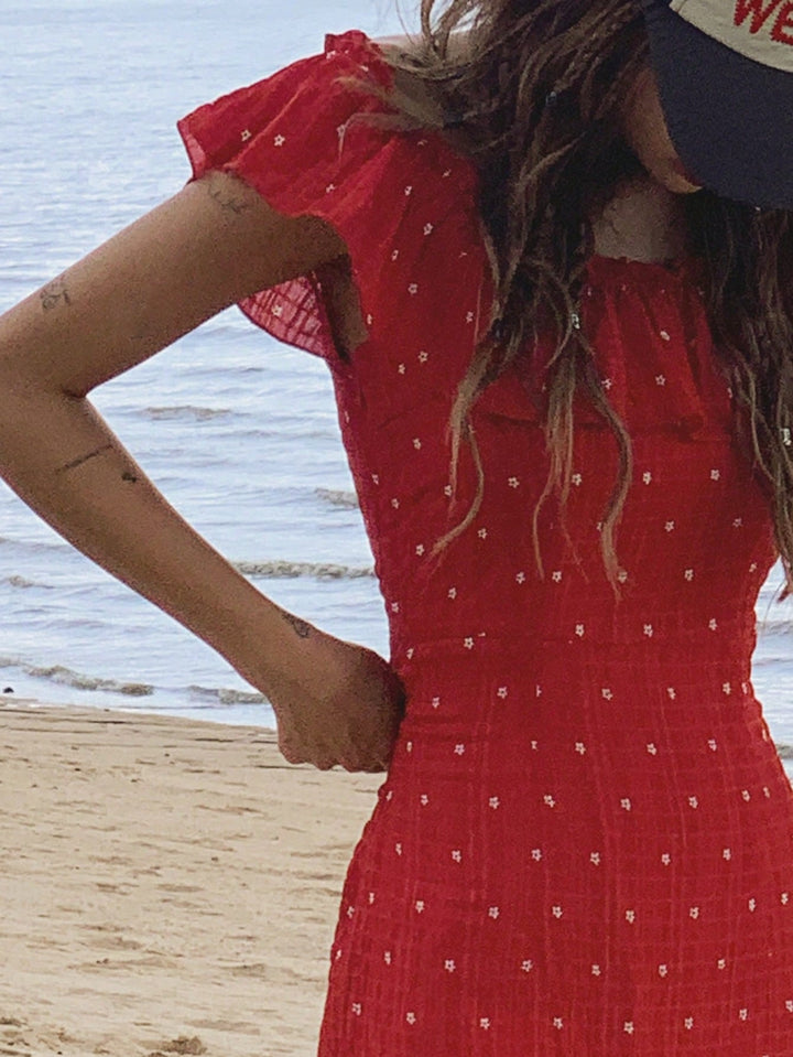 Rochie maxi SHEIN, roșu