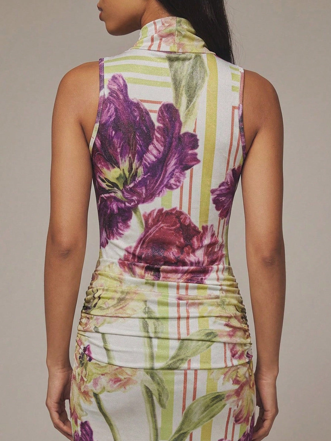 Rochie maxi SHEIN, mix culori