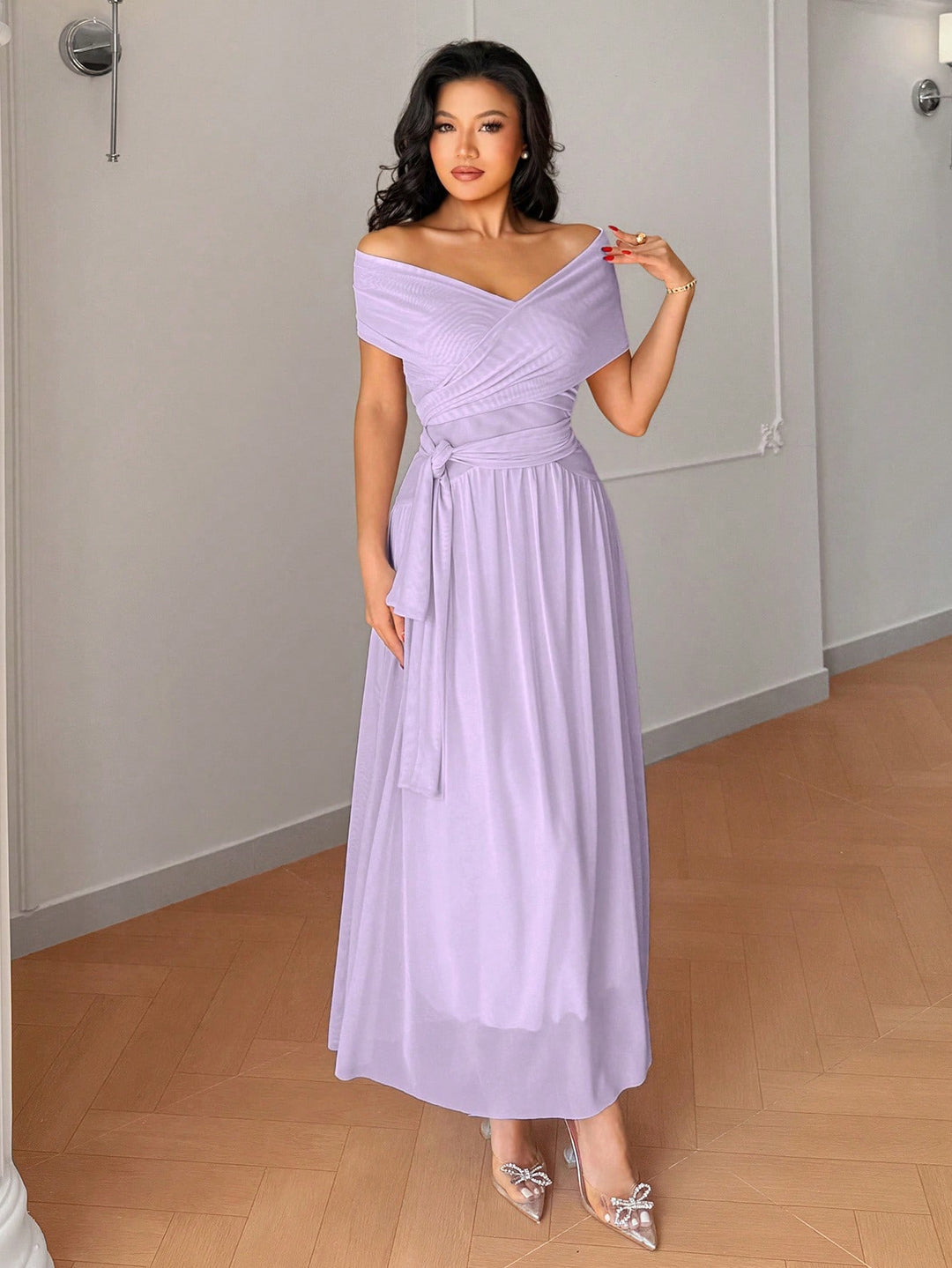 Rochie maxi SHEIN, mov